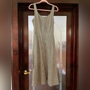 a new day Black and White Gingham Dress - NWT 6